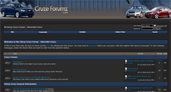 Desktop Screenshot of cruzeforumz.com